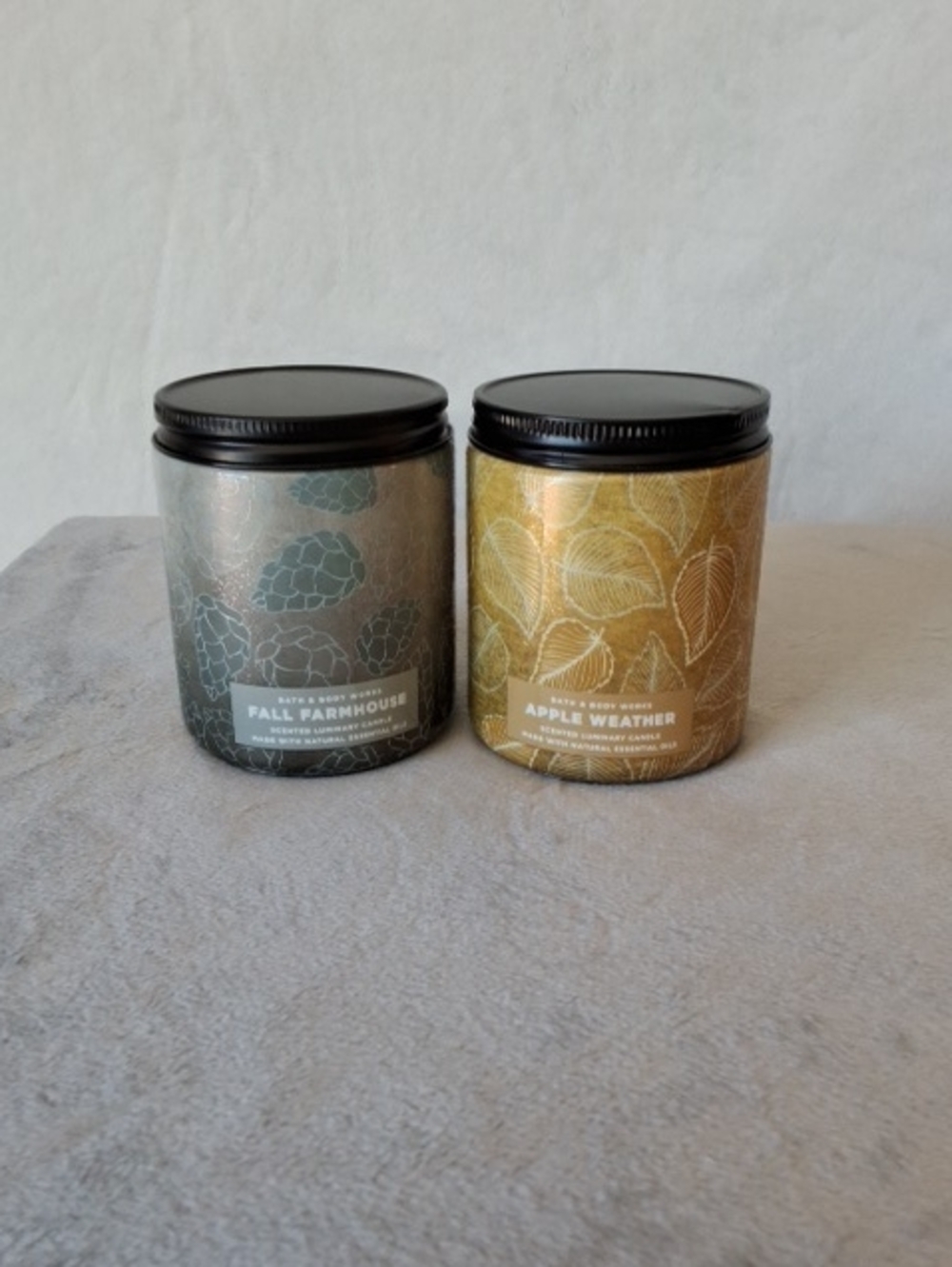 2 Bath & Body Works Candles-New Unused